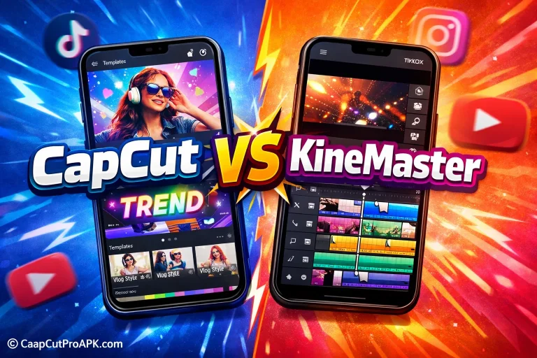 CapCut vs KineMaster Melhor App de Edição 2026