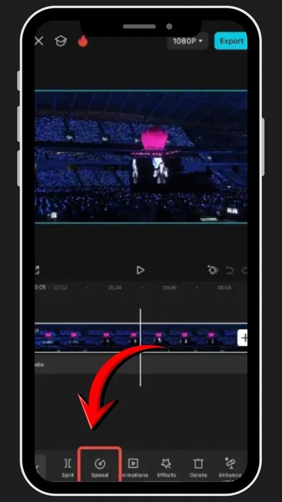 CapCut Pro APK Efeitos de Reverso e Câmera Lenta
