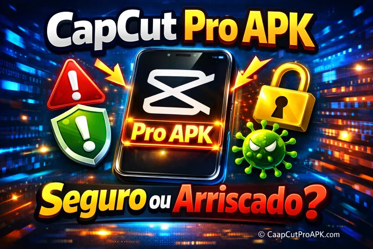 CapCut Pro APK é Seguro