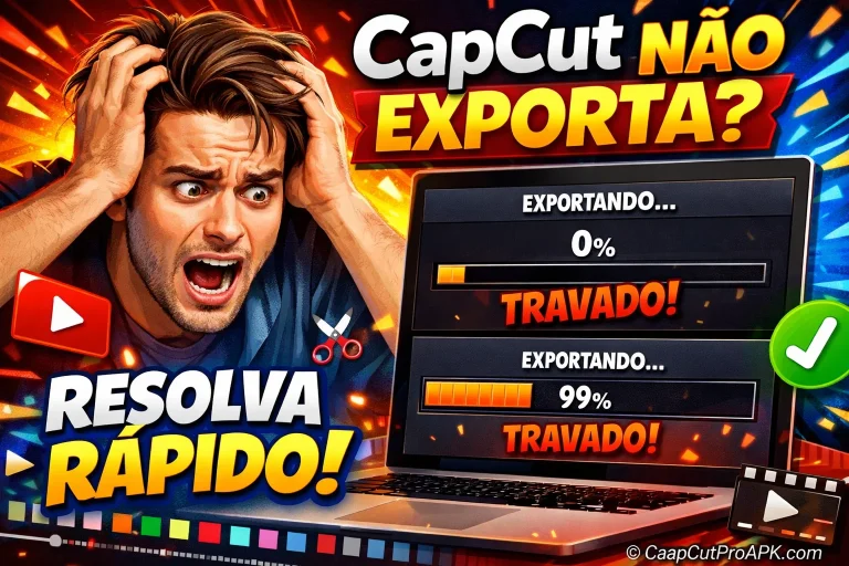 Como Corrigir CapCut Que Não Exporta Vídeos