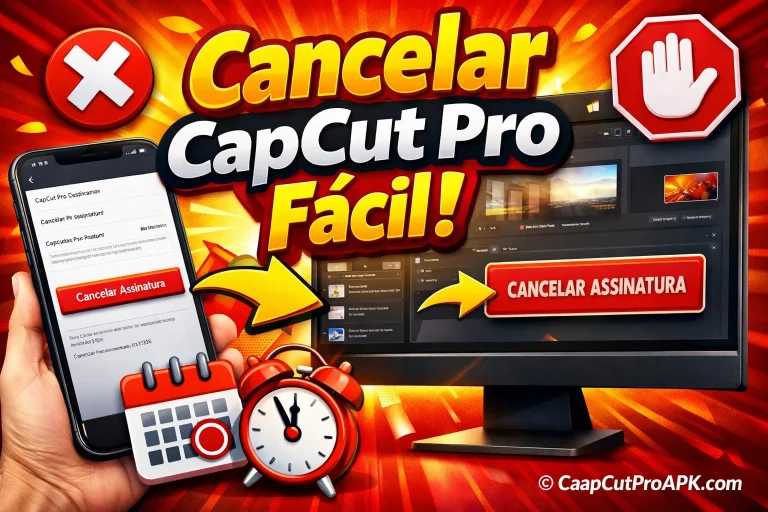 Como Cancelar a Assinatura do CapCut Pro