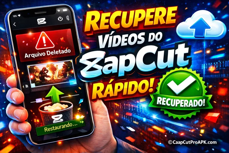 Como Recuperar Projetos e Vídeos Excluídos do CapCut